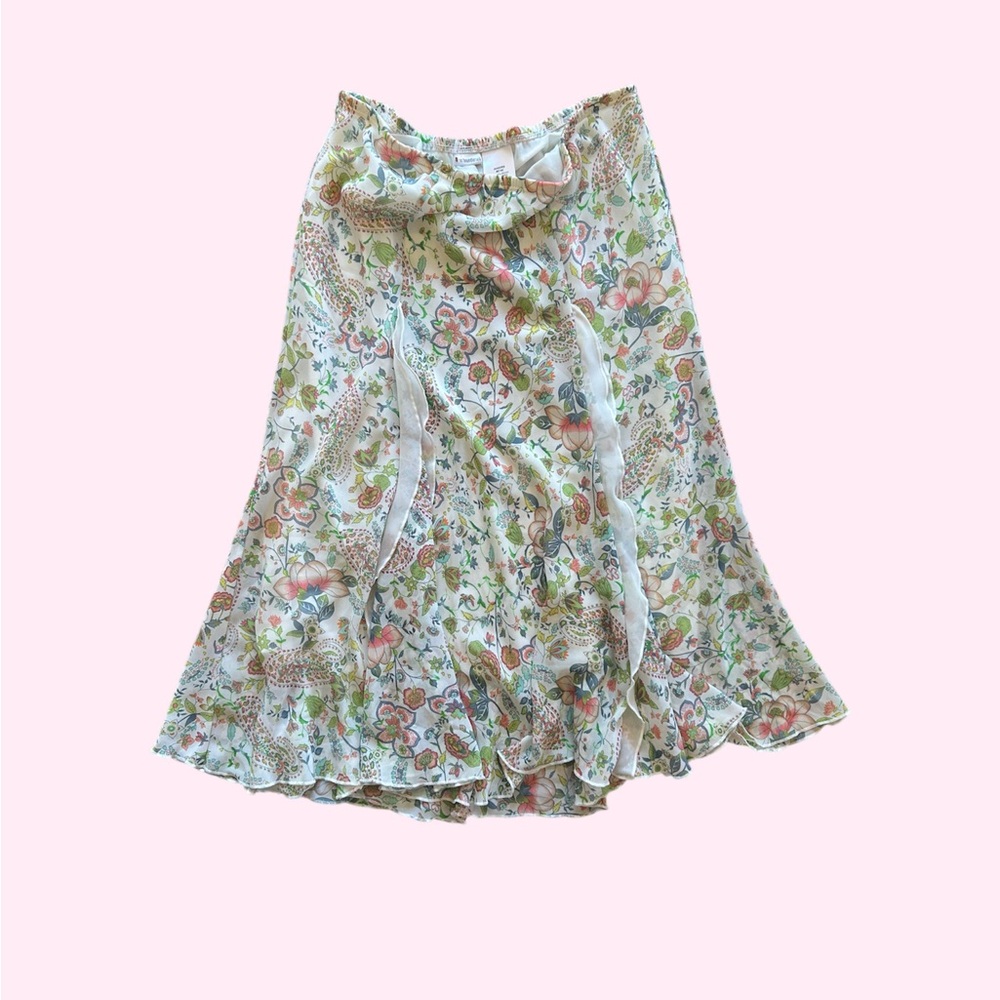 Whimsical Fairy-Core Midi Skirt